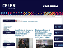 Tablet Screenshot of celer.com.br